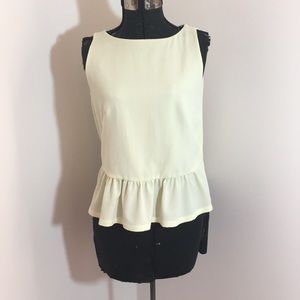 French Connection Open Back Peplum